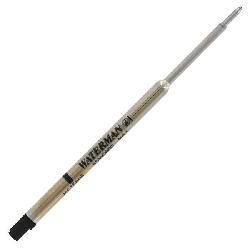 Waterman Black Ballpoint Pen Refills (Pack of 6)   12931768