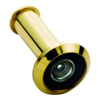 First Watch Security 190° Wide Angle Solid Brass Door Viewer 2320