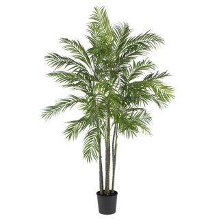 Nearly Natural Areca Palm Tree in Pot