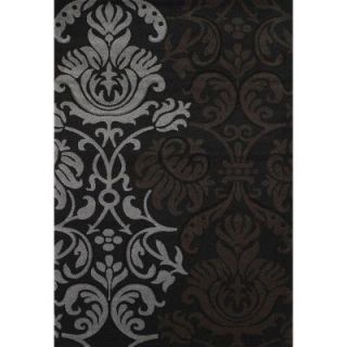 United Weavers Replay Black 7 ft. 10 in. x 11 ft. 2 in. Area Rug 401 00970 912L