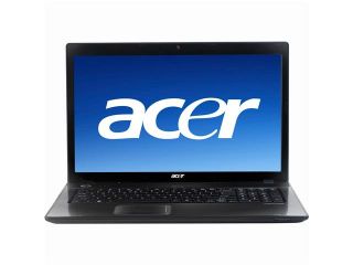 Acer Aspire AS7551 P343G32Mnkk 17.3" LED Notebook   AMD Athlon II P340 2.20 GHz   Black