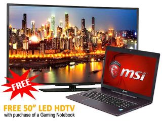 MSI GS70 2OD 229US Gaming Laptop 4th Generation Intel Core i7 4700HQ (2.40 GHz) 12 GB Memory 500 GB HDD 128 GB SSD NVIDIA GeForce GTX 765M 2 GB 17.3" Windows 8