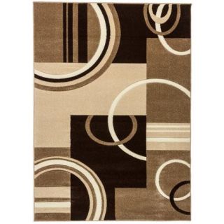 Well Woven Ruby Galaxy Waves Contemporary Area Rug