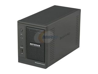 Netgear ReadyNAS Duo 2 bay NAS Drive Enclosure w/ Gigabit & speeds up to 25MBps  (Diskless)