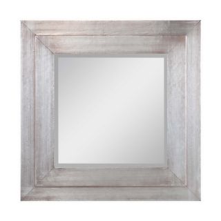 Cooper Classics 24 in x 24 in Silver Square Framed Wall Mirror