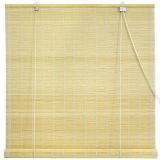 Oriental Furniture Natural Bamboo Matchstick Roll Up Blinds   72" x 72"   7891092