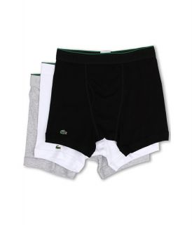 Lacoste Essentials 3 Pack Boxer Brief Black/Grey/White