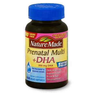 Nature Made Prenatal Multivitamin+DHA 200 mg Softgels