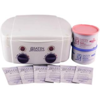 Satin Smooth Professional Double Wax Warmer Kit, SSW11CKIT