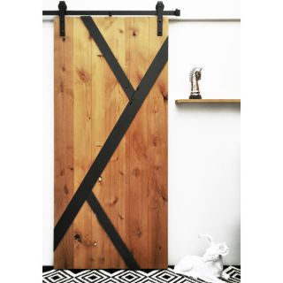 Dogberry Modern Slab 82 inch Barn Door