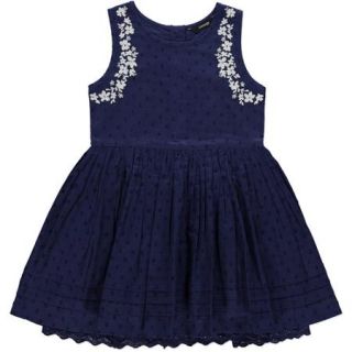 George UK Baby Toddler Girl Embroidered Flare Dress