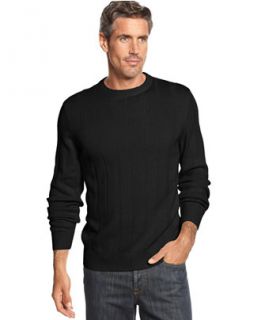 John Ashford Ribbed Cotton Sweater   Sweaters   Men