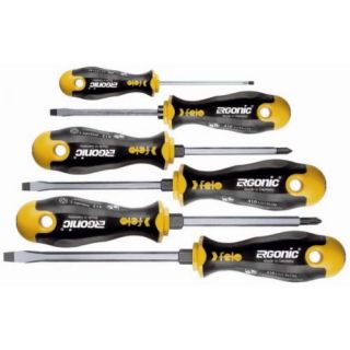 Bondhus FELO 53167 6 Piece Ergonic Screwdriver Set