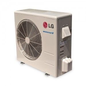 LG LSU121HSV3 Ductless Air Conditioning, 20 SEER Single Zone Outdoor Condenser Heat Pump   11,200 BTU