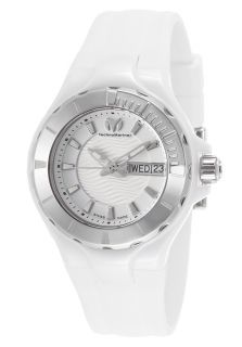 Women's Cruise White Silicone White Dial