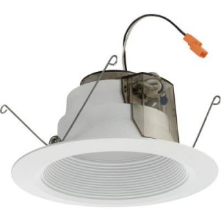 Lithonia Lighting 6 in. Matte White Recessed Baffle LED Module for New Construction 6BPMWNC LED M6