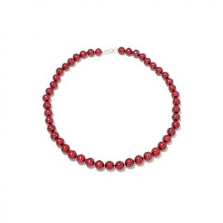 Colleen Lopez "Strawberry Wine" Cranberry Cultured Freshwater Pearl Sterling Si   8045614