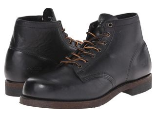 Frye Prison Boot Black Oiled Vintage