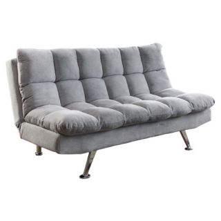 Wildon Home ® Convertible Sofa in Light Grey