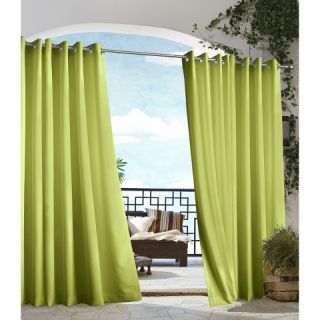 Outdoor Decor™ Gazebo Solid Indoor/Outdoor Grommet Top Curtain Panel