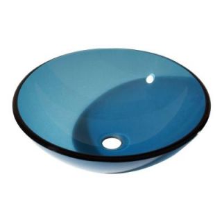 Avanity Vessel Sink in Blue GVE420BL