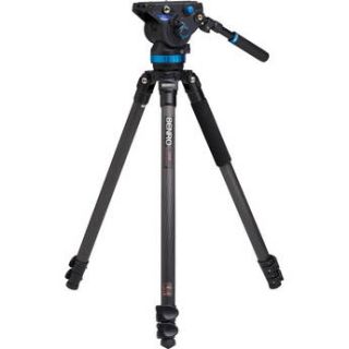 Benro S8 Pro Video Head and C3573F Series 3 CF Tripod C373FBS8