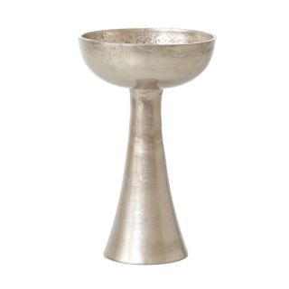 Metal Stand Glass Cylinder Vases (Set of 2)