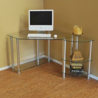 Corner Computer Desk with Extension Table
