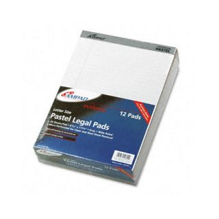 Evidence Pastels Pads, Legal/Wide Rule, Letter, 50 Sheet Pads/Pack, 12