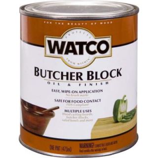 Watco 1 pt. Clear Butcher Block Oil (Case of 4) 241758