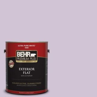BEHR Premium Plus 1 gal. #M100 2 Seedless Grape Flat Exterior Paint 405001