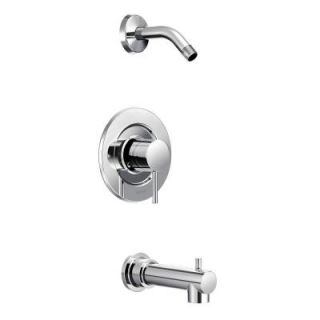 MOEN Align 1 Handle Posi Temp Tub and Shower Faucet Trim Kit Less Showerhead in Chrome (Valve Not Included) T2193NH
