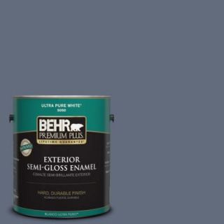 BEHR Premium Plus 1 gal. #BNC 29 Dark Room Semi Gloss Enamel Exterior Paint 534001
