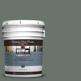 BEHR Premium Plus Ultra 5 gal. #PPU12 18 Heritage Park Satin Enamel Exterior Paint 985305