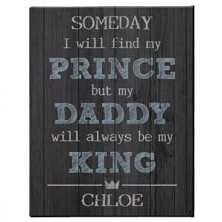 Personal Creations Personalized My Dad is My King Canvas   11" x 14"   7830884