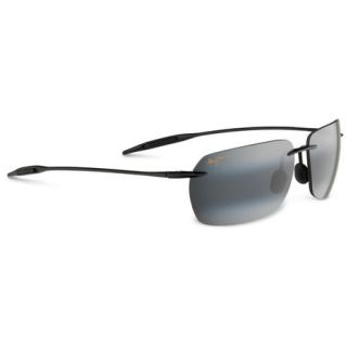 Maui Jim Banzai Sunglasses   Gloss Black Frame/Neutral Grey LenS 691530
