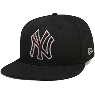 New Era New York Yankees Black Plaid Fill 59FIFTY Fitted Hat