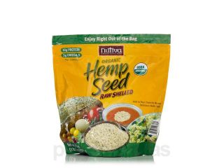 Organic Raw Shelled Hempseed   19 oz (539 Grams) by Nutiva