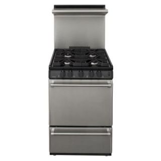 Premier ProSeries 24 in. 2.97 cu. ft. Gas Range in Stainless Steel P24S330BP