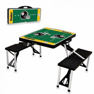 Picnic Time Picnic Table Sport   Pittsburgh Steelers   7392548
