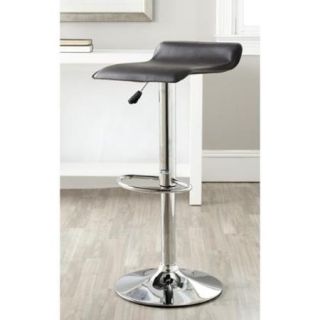 Safavieh 22.4 30.7 inch Sheba Brown Adjustable Swivel Bar Stool