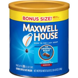 Maxwell House Original Roast Ground Coffee, 36.8 oz