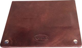 SHARO Genuine Leather Bags Leather iPad Case with Business Card Slots