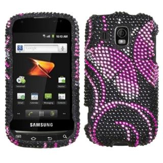 INSTEN Butterfly Diamante Phone Case Cover for Samsung M930 Transform