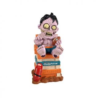 Officially Licensed NFL Team Thematic Zombie Figurine   Dolphins   7768357