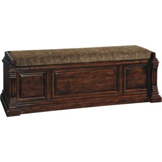 Nantucket Distressed Upholstered Bench