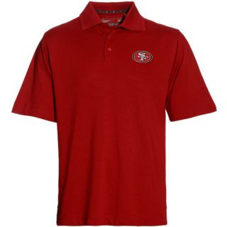 Mens Cutter & Buck Red San Francisco 49ers Big Sizes Championship Polo