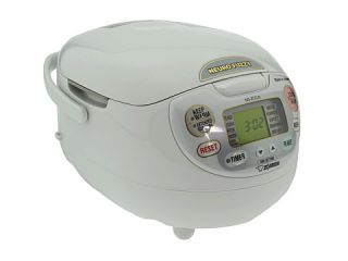 Zojirushi Ns Zcc10 5 5 Cup Neuro Fuzzy Rice Cooker Warmer Premium White
