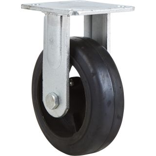6in. Rigid Solid Rubber Replacement Caster