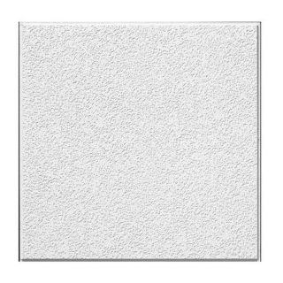 Armstrong Brighton HomeStyle 16 Pack White Textured 15/16 in Drop Acoustic Panel Ceiling Tiles (Common 24 in x 24 in; Actual 23.719 in x 23.719 in)